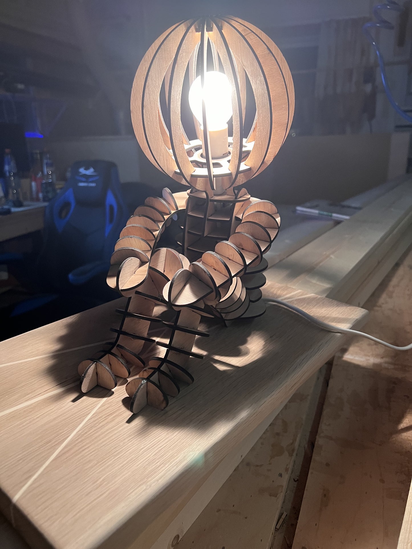 Trefjøla®'s Sittende lampe TRE
