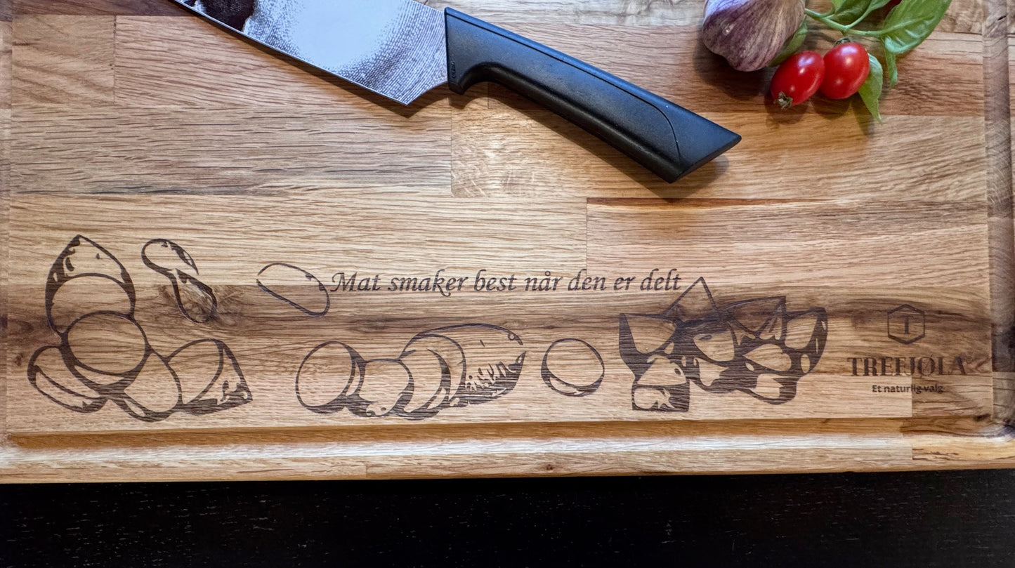 Trefjøla® skjærefjøl eik
