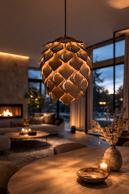 Trefjøla®'s Kongle lampe furunål